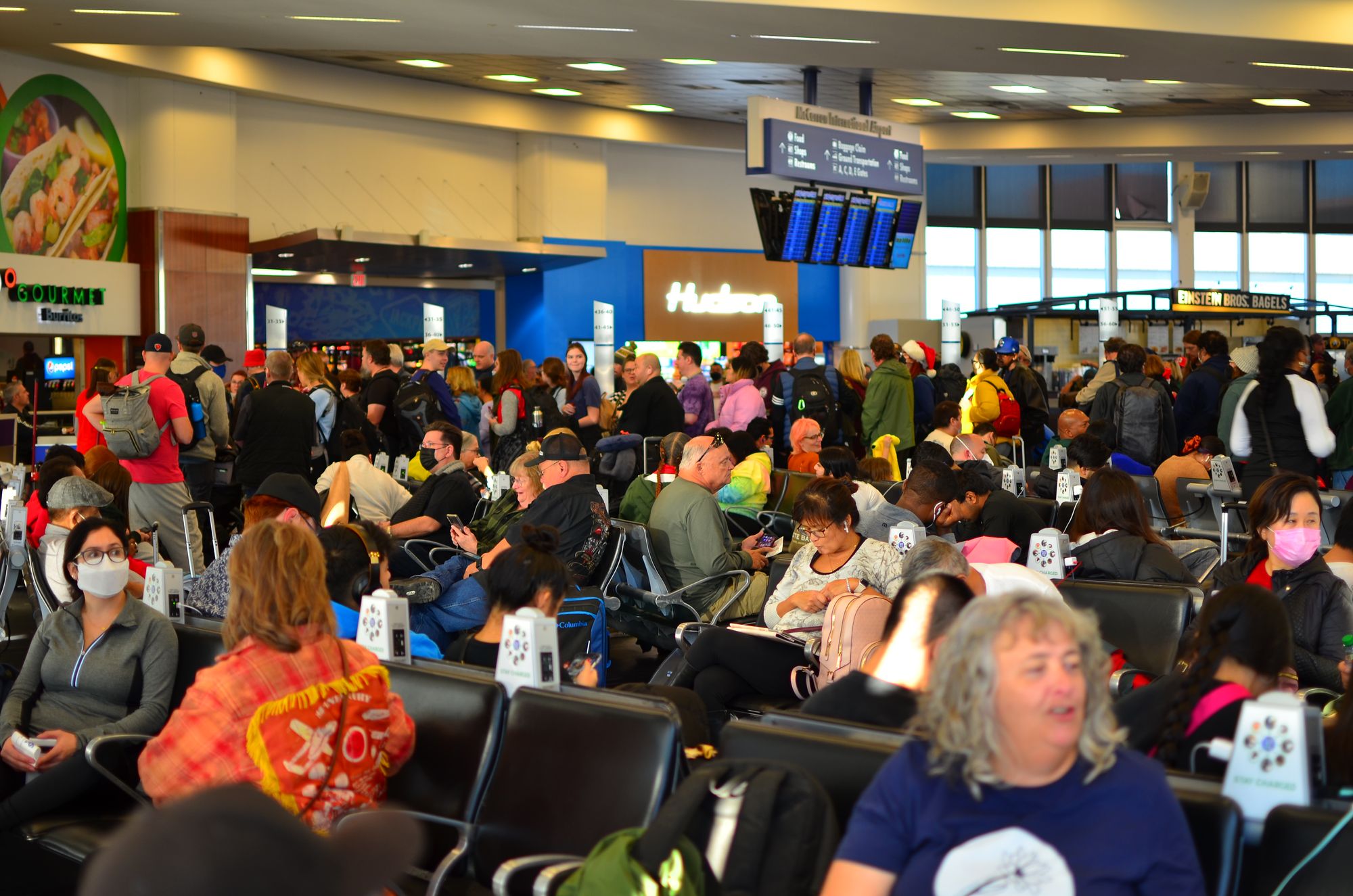 The zoo at Harry Reid International Airport