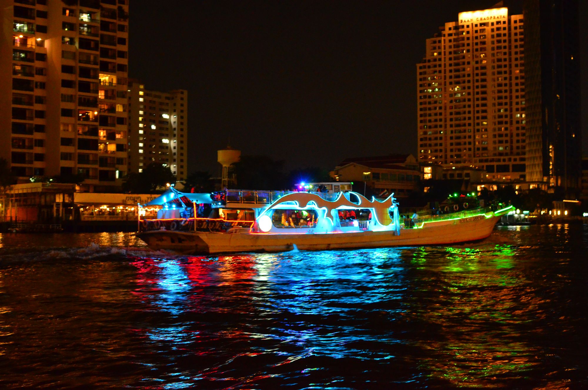 Party boat on the Chao Phraya River