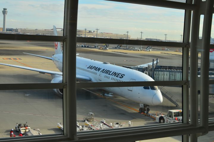 A Japan Airlines aircraft