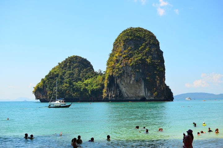 The view from Railay Beach