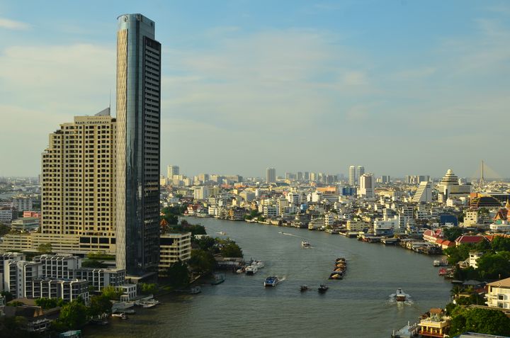 View from our hotel room in Bangkok